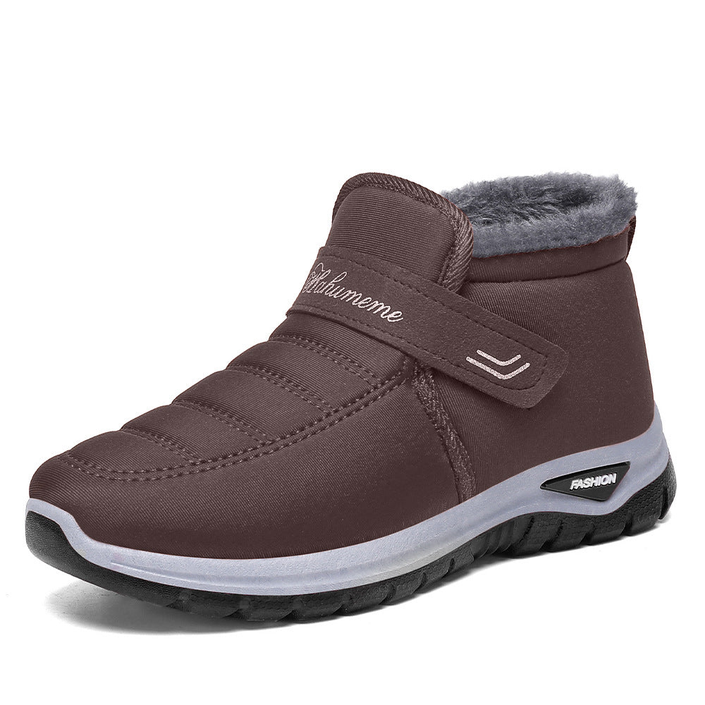 AIRA™ - Stivali da Neve Invernali da Donna Caldi, Suola Antiscivolo in PVC, Scarpe Slip-On Foderate in Pile