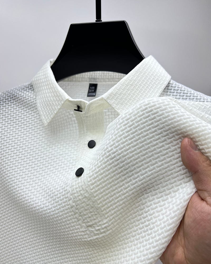 Martin | Stylish Button-Up Polo Shirt
