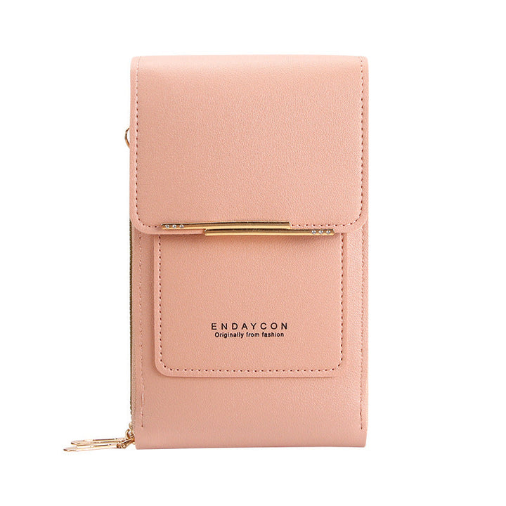 CORA™ - Borsa a tracolla per cellulare elegante con touch screen