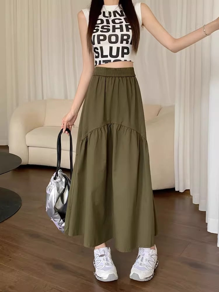 MARJOLAINE™ – Gonna lunga casual moderna