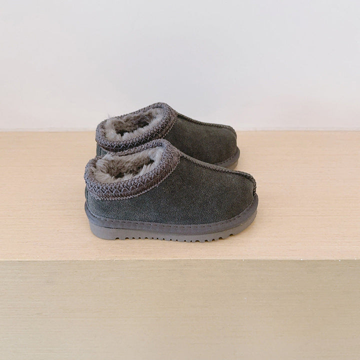 HALO™ - Ciabatte Aperte Comode e Morbide in Pelle Scamosciata Intrecciata