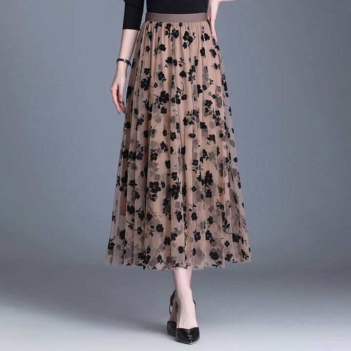 ADELINE™ – Gonna midi floreale chic