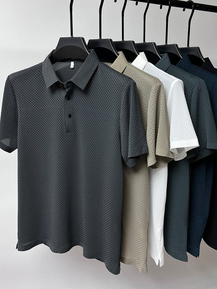 Martin | Stylish Button-Up Polo Shirt