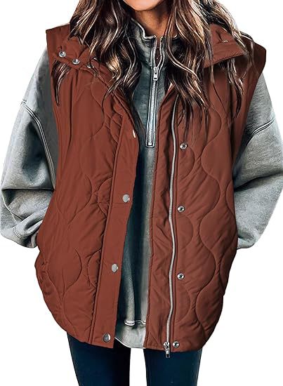 DARCY™ - Gilet imbottito leggero ed elegante con bottoni