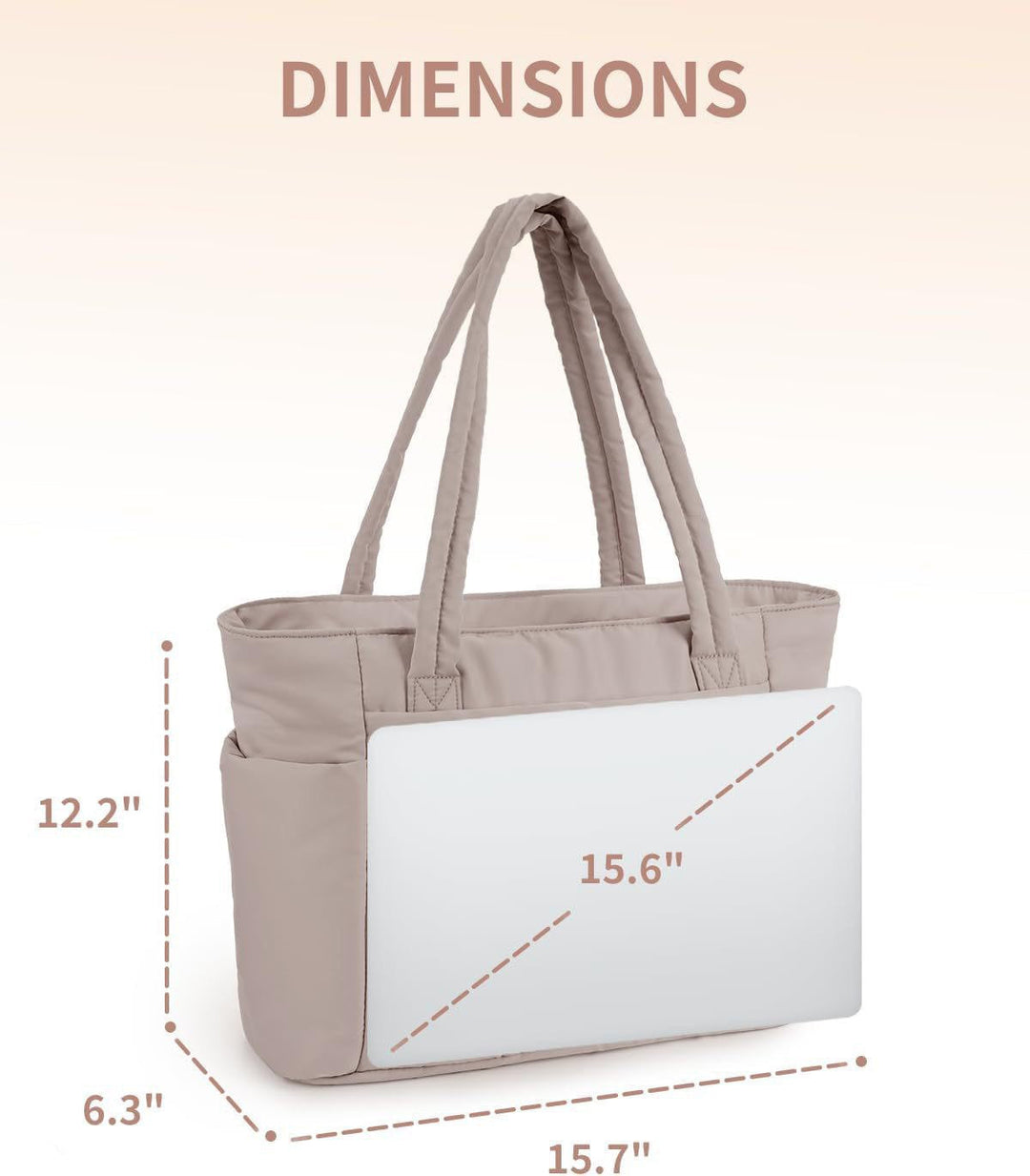 HARPER™ – Quilted Large-Capacity Tote Bag