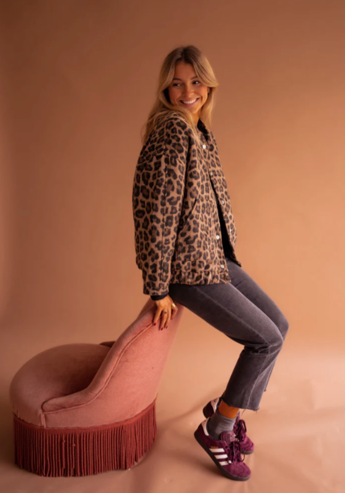 Charlene | Leopard Print Jacket