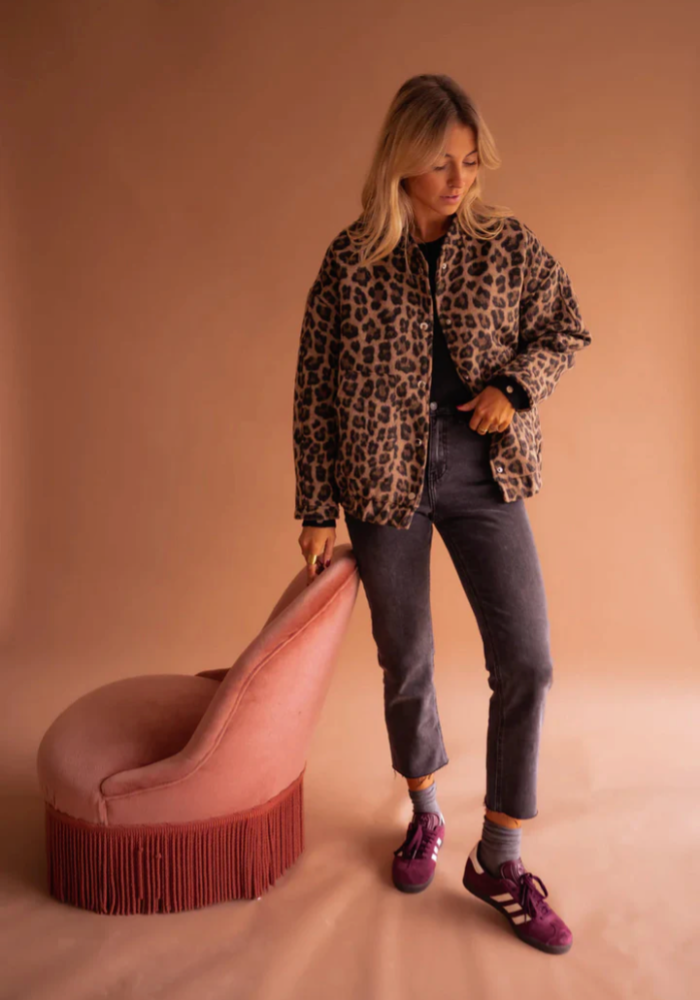 Charlene | Leopard Print Jacket
