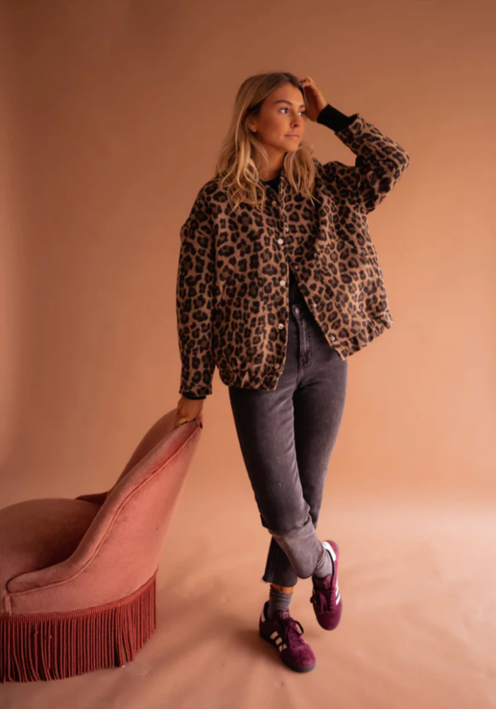 Charlene | Leopard Print Jacket