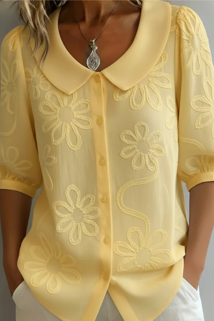 Sandra | Blusa Floreale Elegante