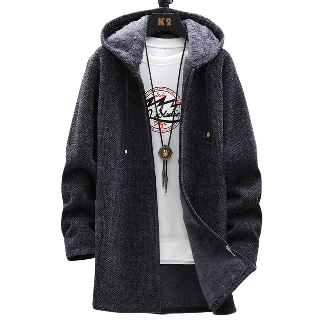 ROSIE™ | Felpa lunga con zip e cappuccio
