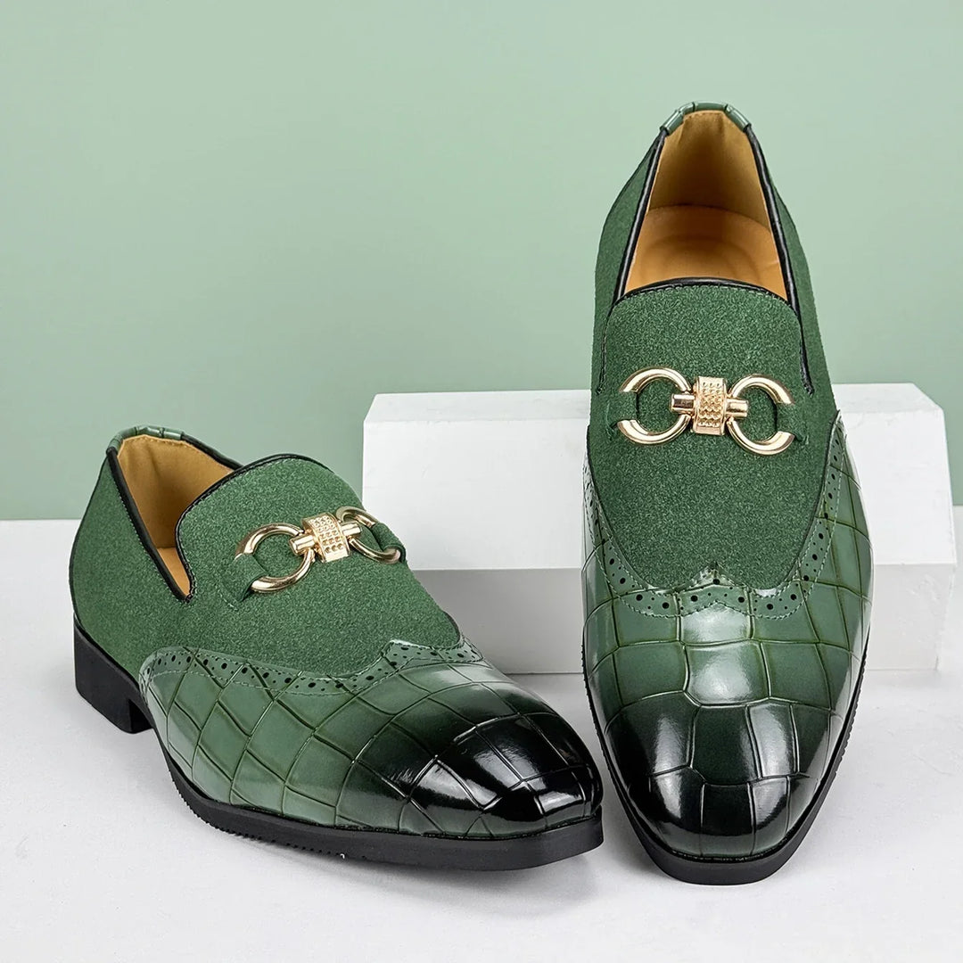 Corrado | Moccasini in Pelle con Fibbia