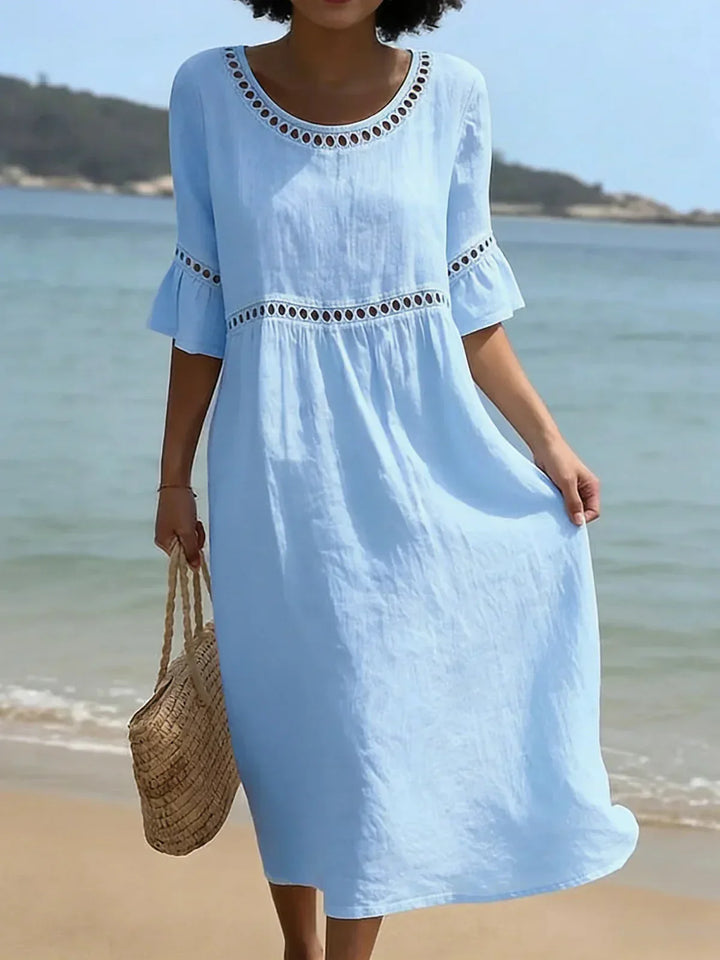 Winifred | Vestito lungo modellante per pancia piatta