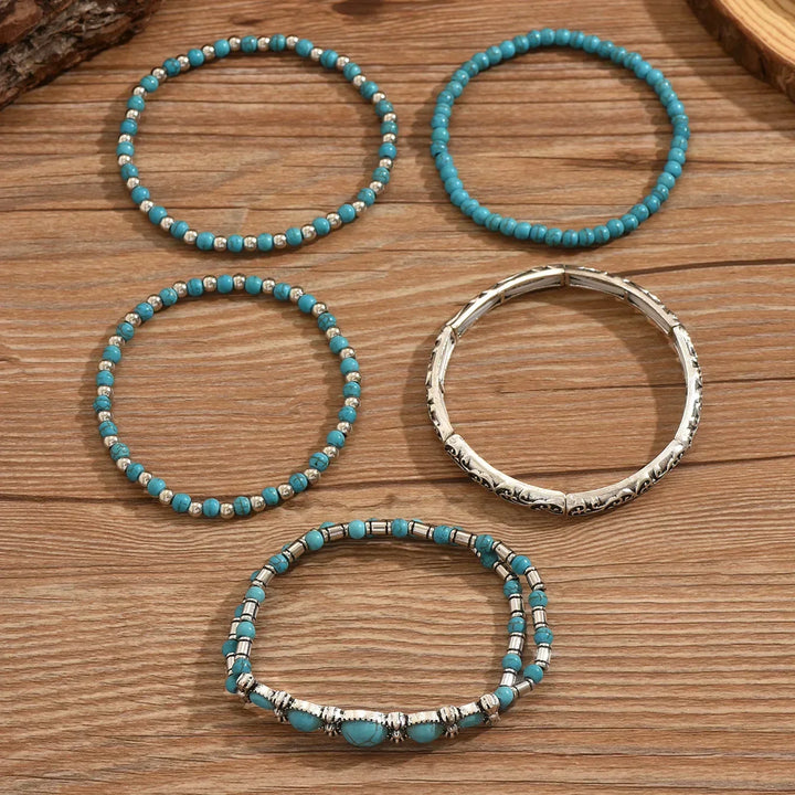 Sienna™ | Vintage Turquoise Bracelet Set