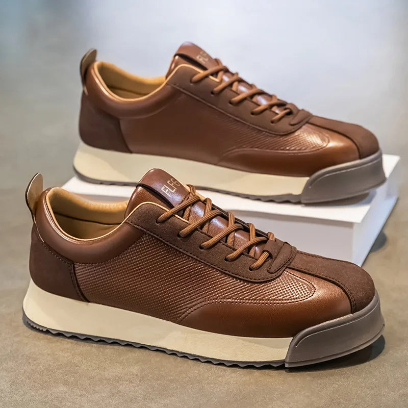 Zeno | Sneakers Casual in Pelle