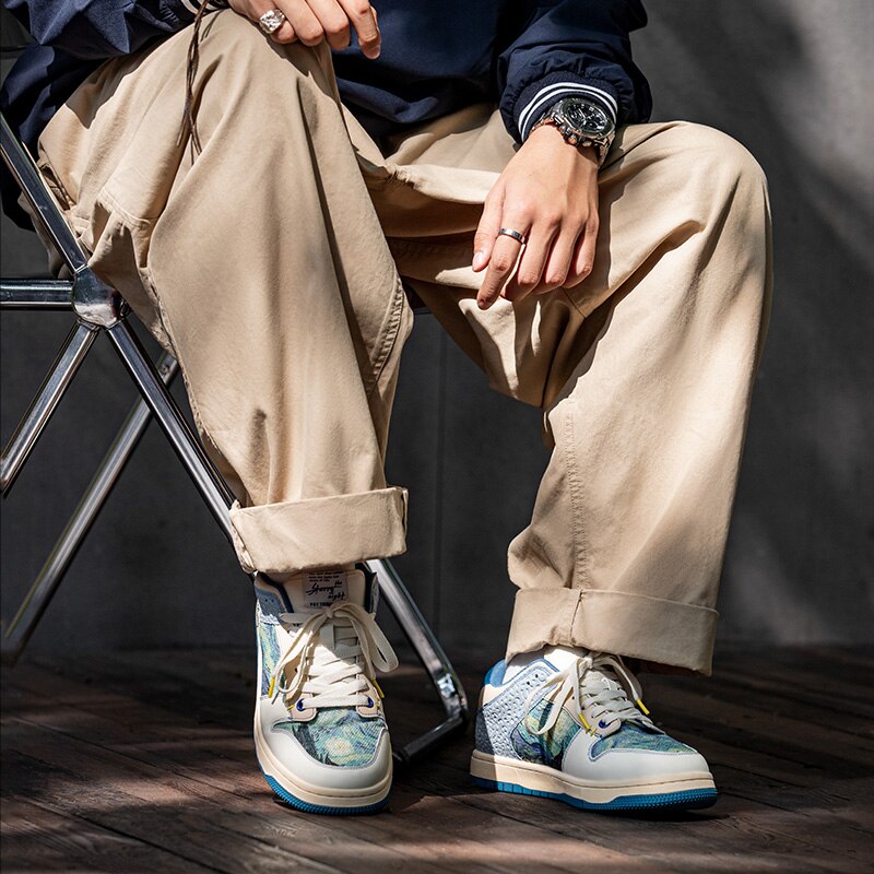 VAN GOGH™ | Sneakers Ispirate a Notte Stellata