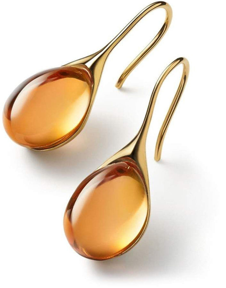 ROMY™ - Orecchini pendenti con cristalli in oro e argento