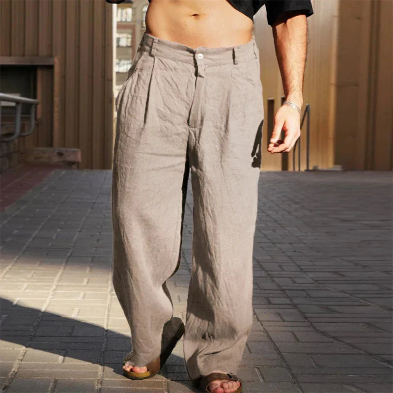 Padova | Pantaloni Lino Casual