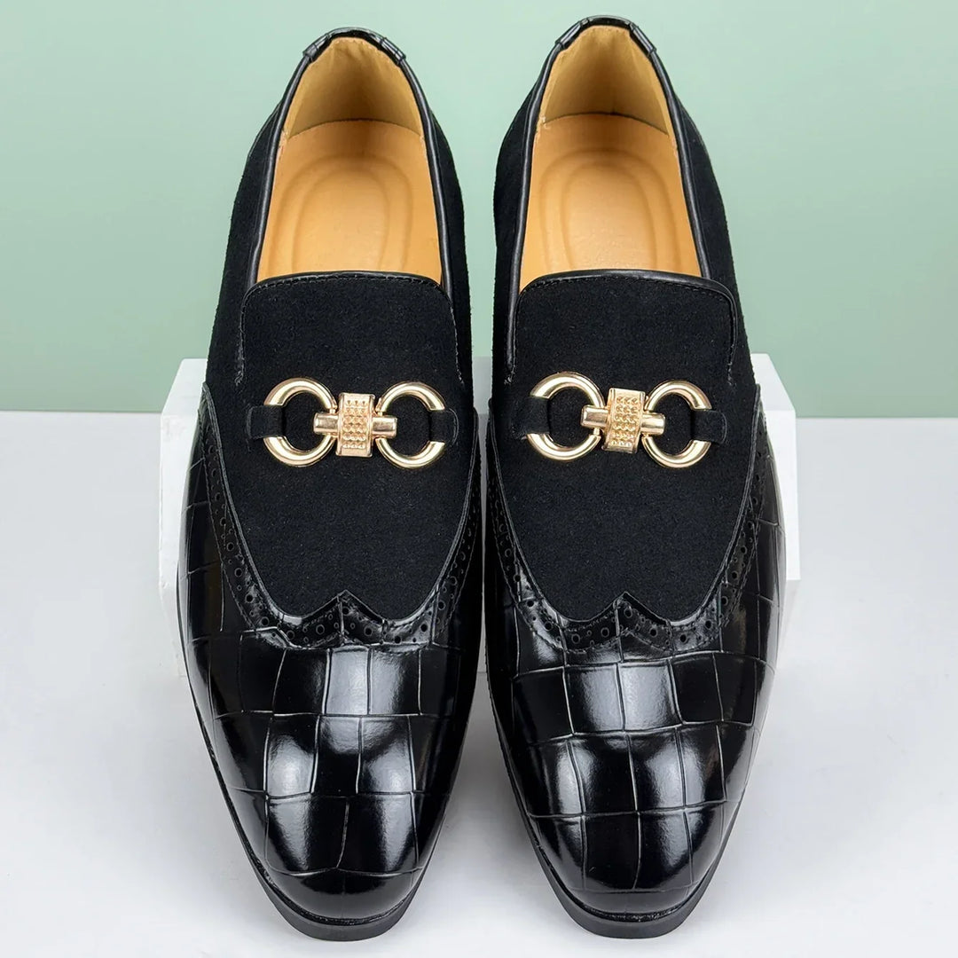 Corrado | Moccasini in Pelle con Fibbia