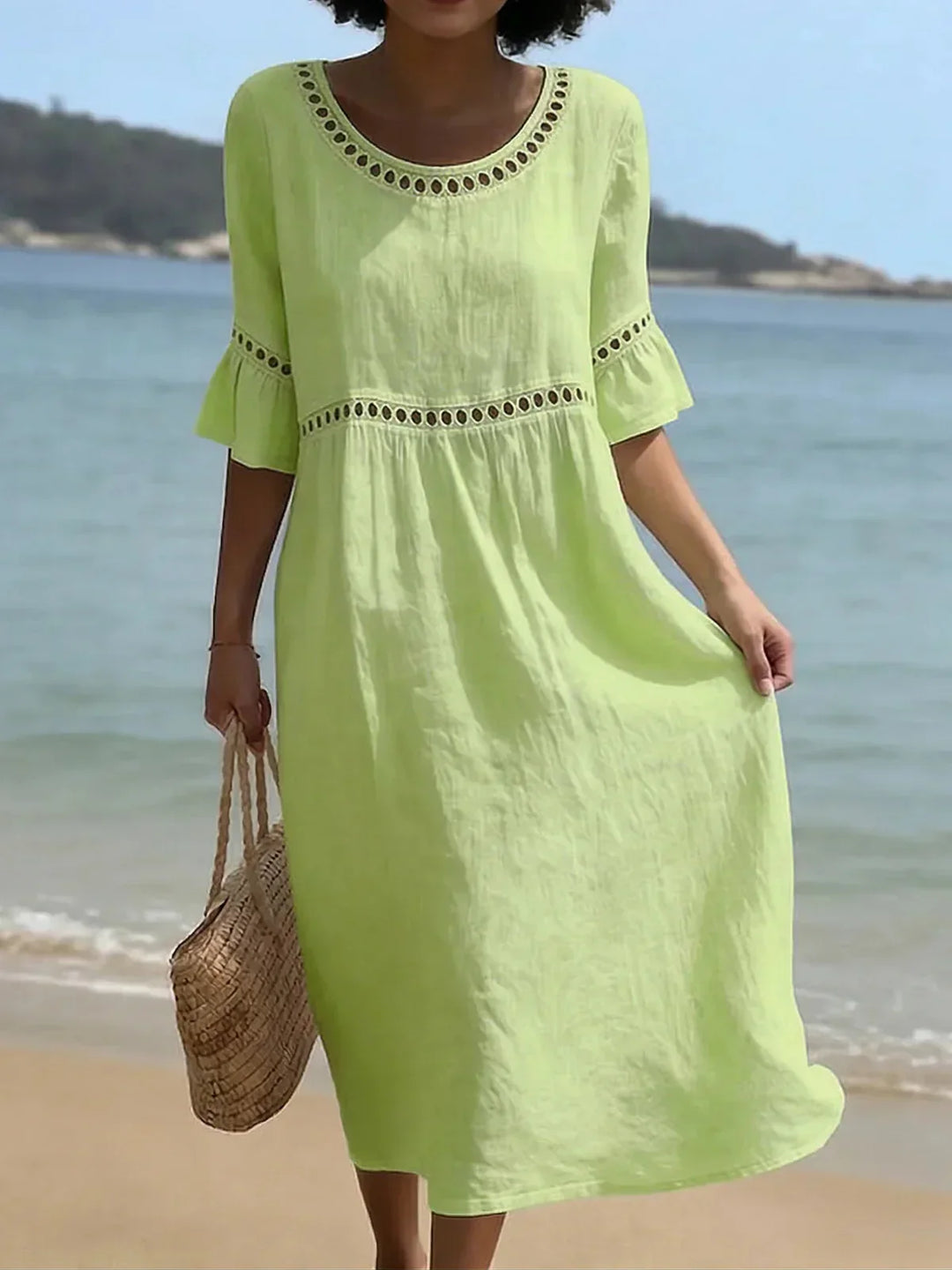 Winifred | Vestito lungo modellante per pancia piatta