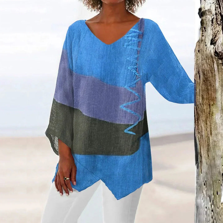 Joyce | Top a maniche lunghe ampio ed elegante