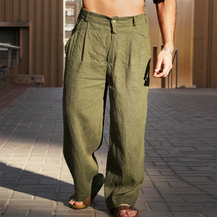 Padova | Pantaloni Lino Casual