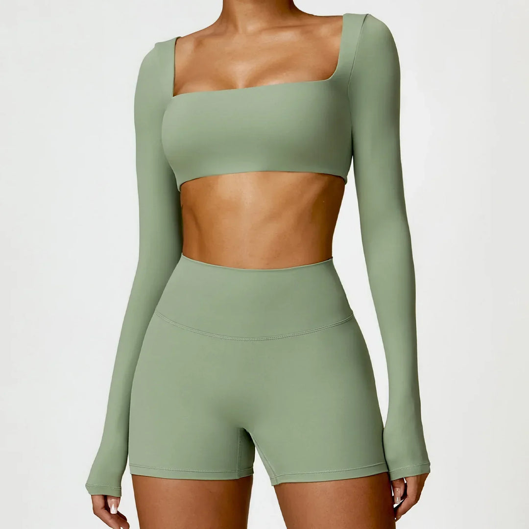 LORRAINE™ – Completo sportivo elegante senza cuciture