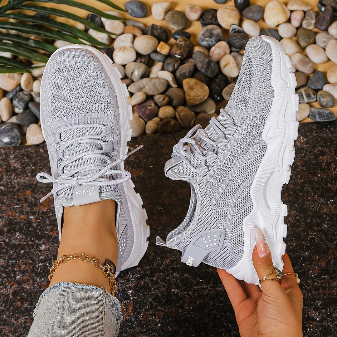 Altezza | Sneakers Platform Bianche
