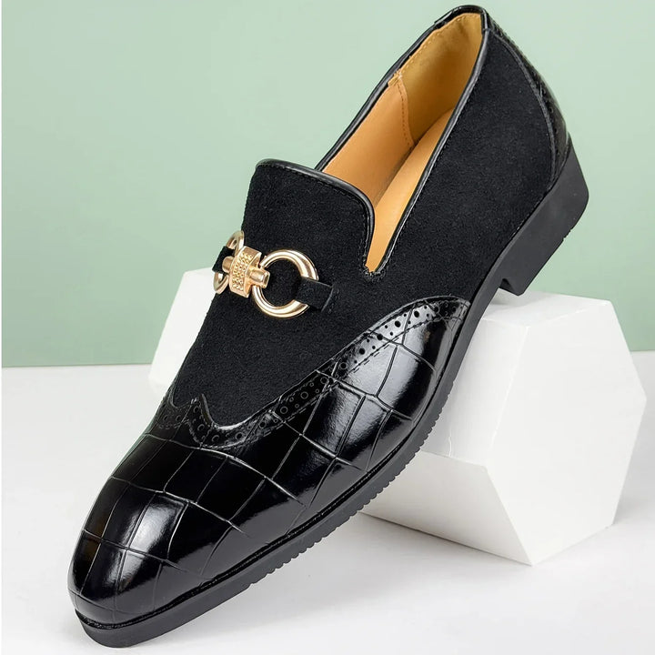 Corrado | Moccasini in Pelle con Fibbia