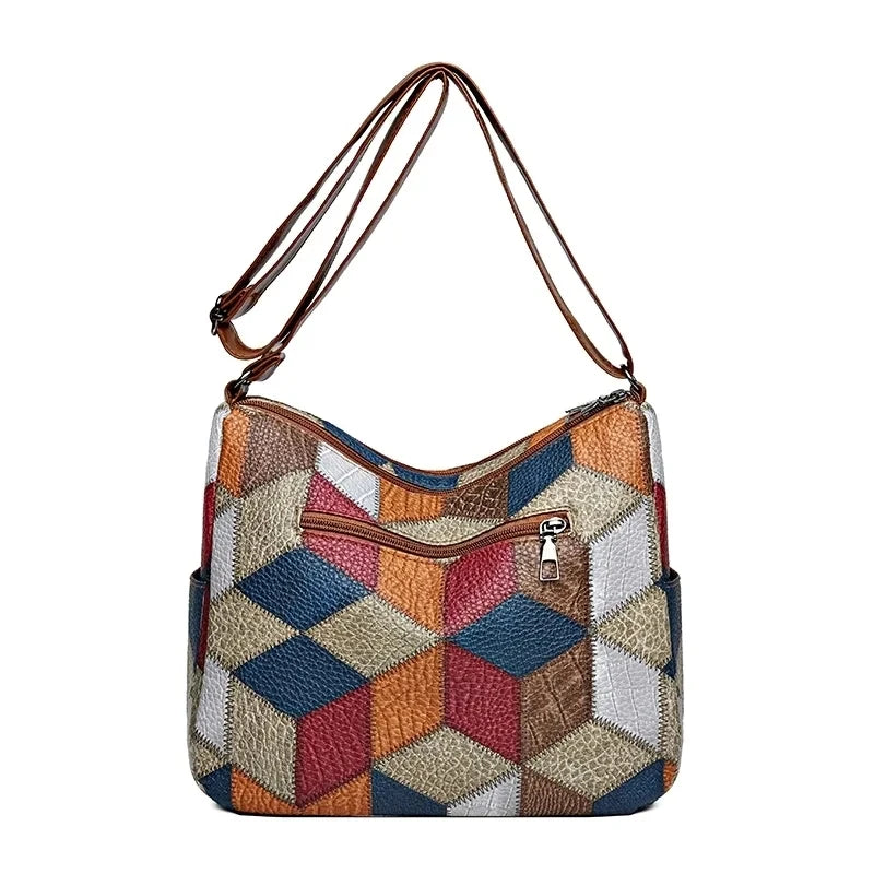 ROSELINE™ – Chic Vintage Leather Bag