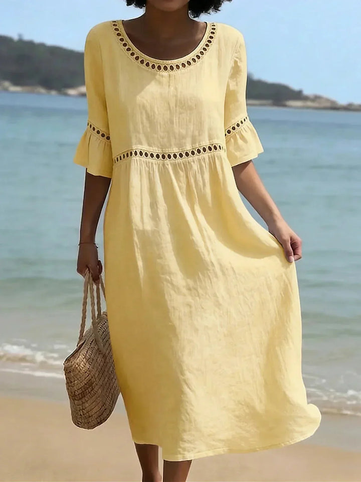 Winifred | Vestito lungo modellante per pancia piatta