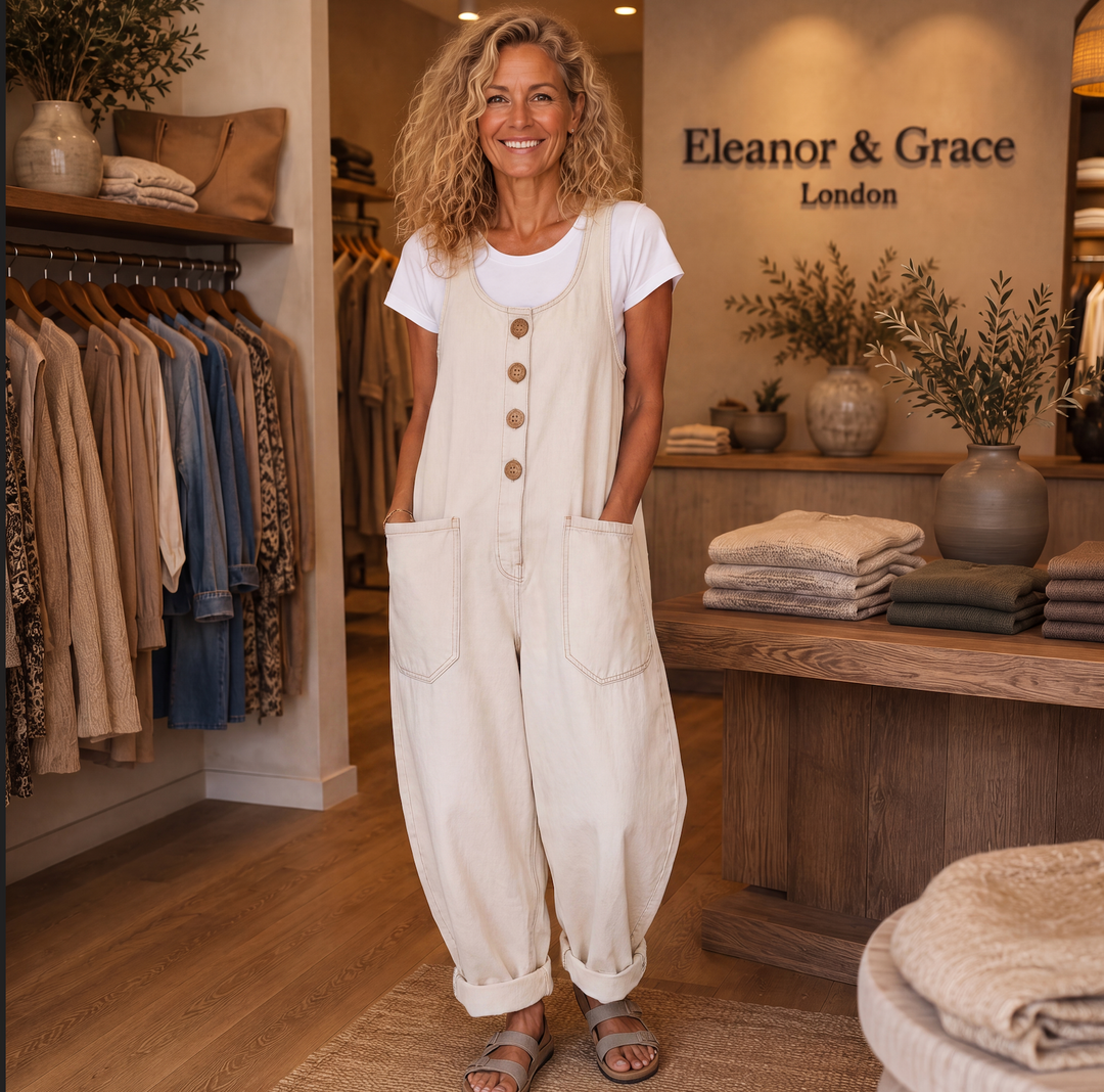 Harper™ | Tuta intera vintage in denim