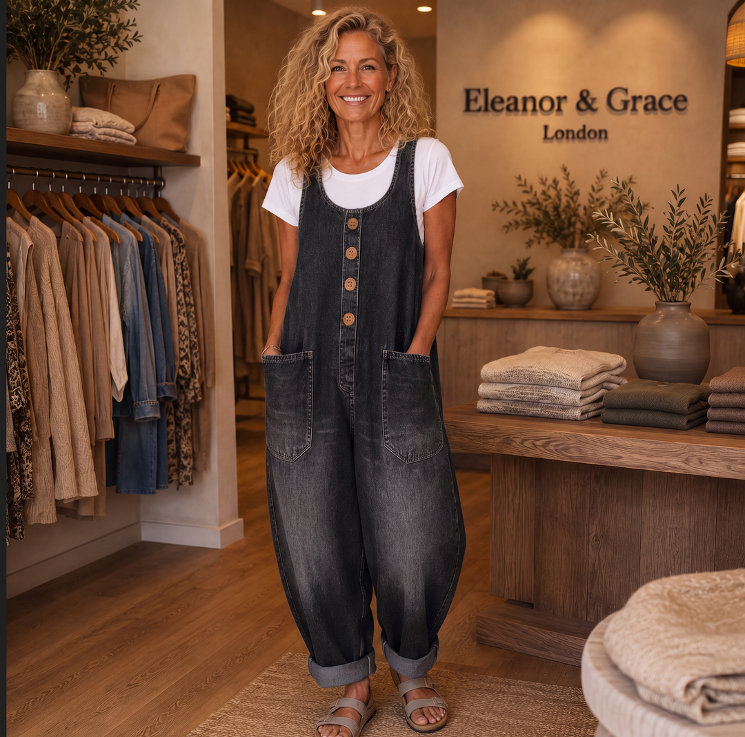 Harper™ | Tuta intera vintage in denim