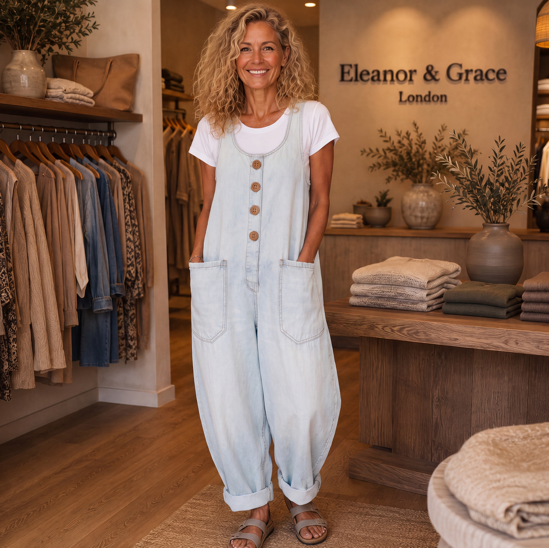 Harper™ | Tuta intera vintage in denim