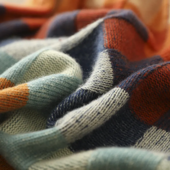 MIA™ - Maglione Scozzese di Ispirazione Retrò