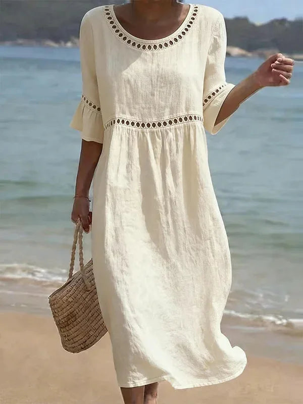 Winifred | Vestito lungo modellante per pancia piatta