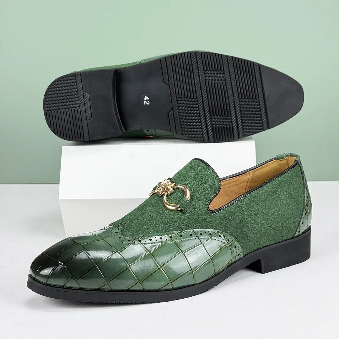 Corrado | Moccasini in Pelle con Fibbia