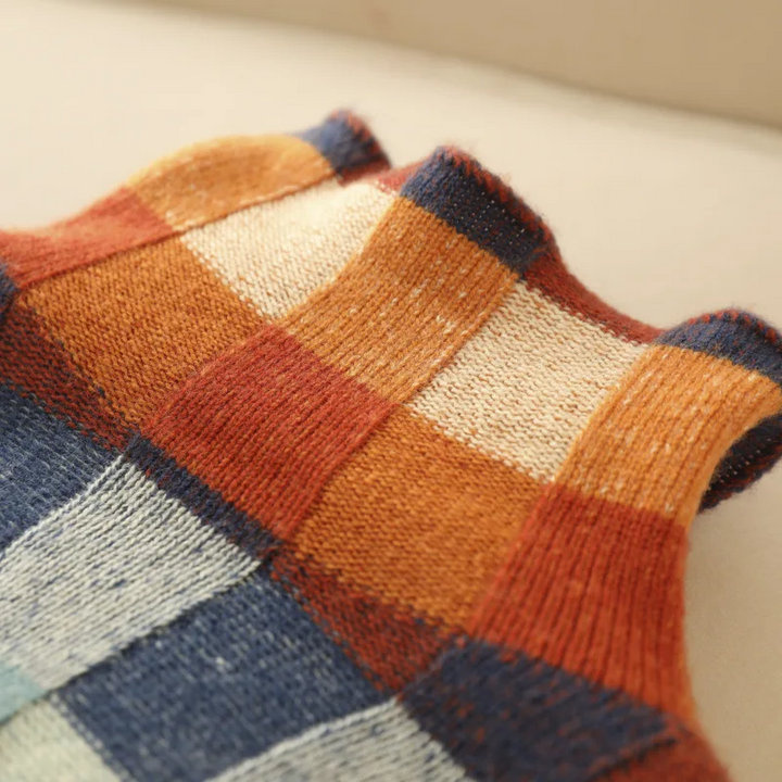 MIA™ - Maglione Scozzese di Ispirazione Retrò