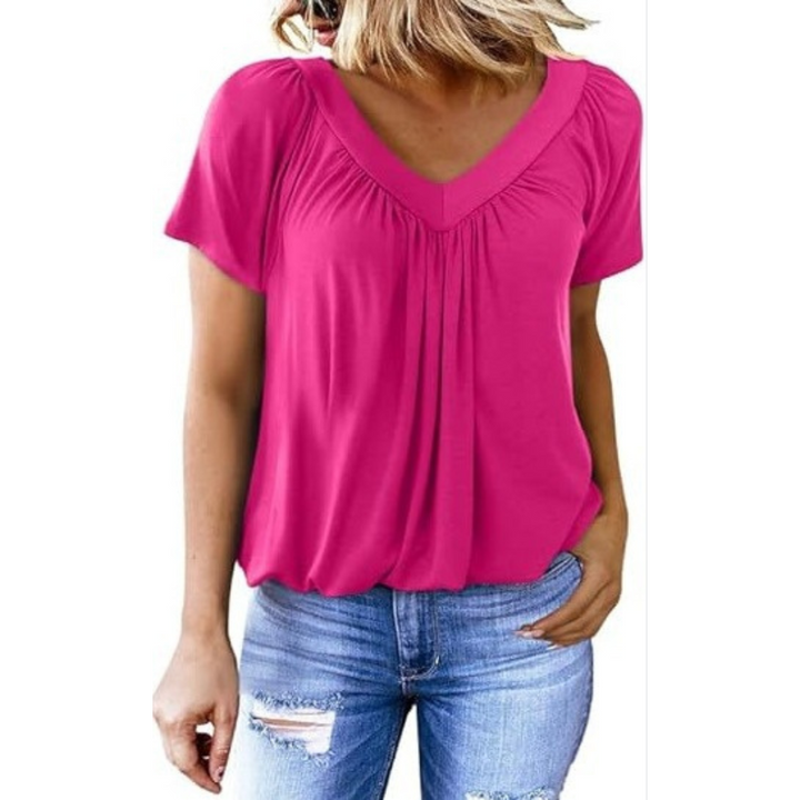 KENNEDY | Top casual con scollo a V