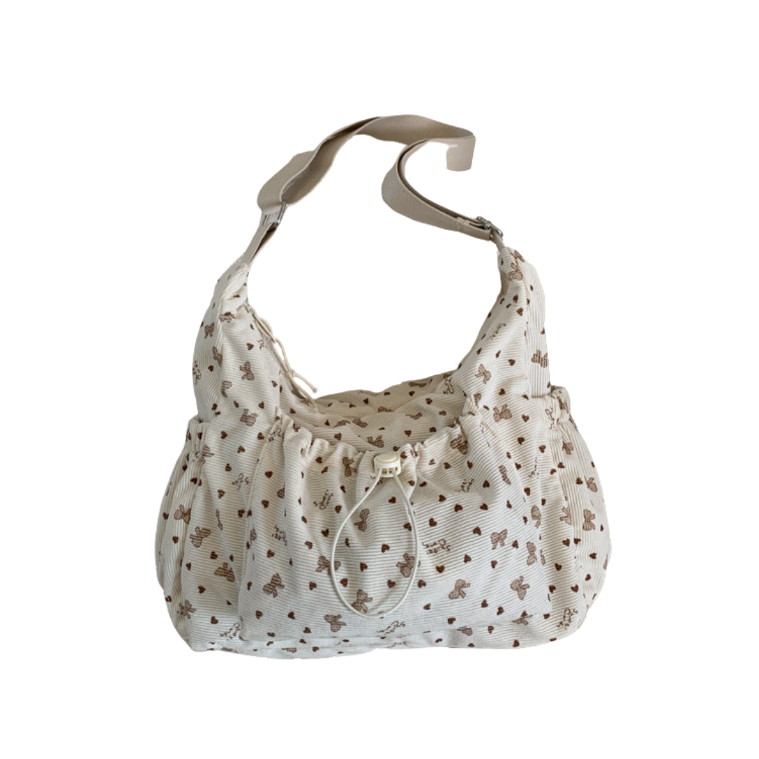 HARLOW™ – Plaid Drawstring Cloud Hobo Bag