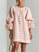 Patrizia | Minivestito a Fiori con Bottoni