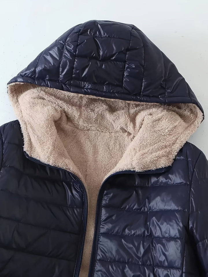 VICKY™ - Piumino imbottito con pile interno