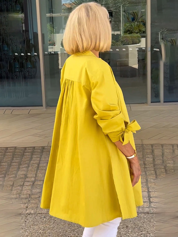 CÉLINA™ - Giacca Lunga Elegante