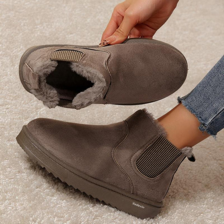AVELINA™ - Stivali da neve invernali da donna con suola spessa, stivaletti casual