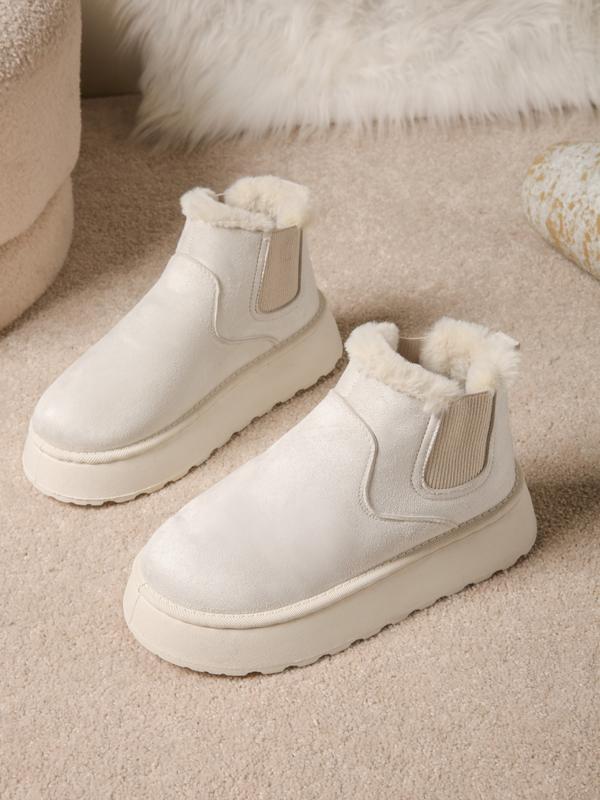 LUCY™ - Stivali da Neve Alti con Suola Spessa Calda da Donna