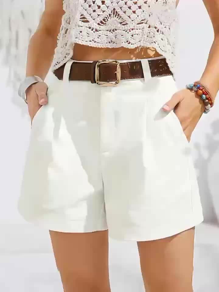 MÉLANIE™ - Shorts a vita alta chic