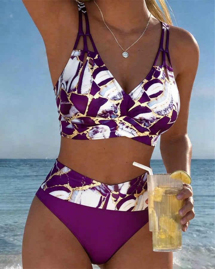 Tatiana | Costume da Bagno Due Pezzi Vestibilità Comoda e Modellante