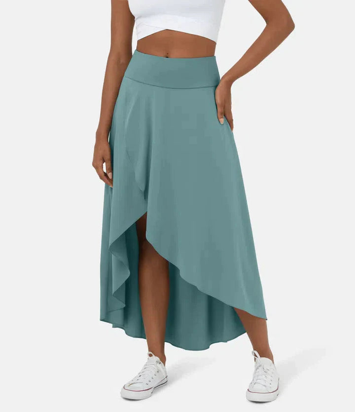 AMELIE™ - Gonna midi asimmetrica elegante