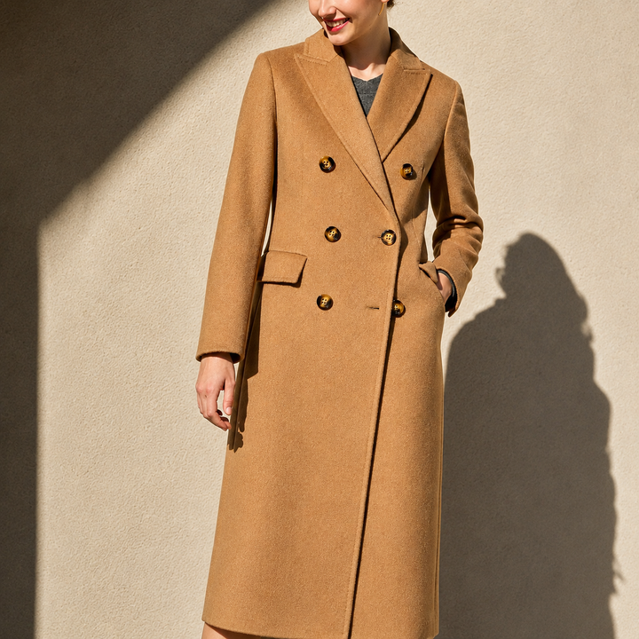 Aurelia Wool-Blend Coat