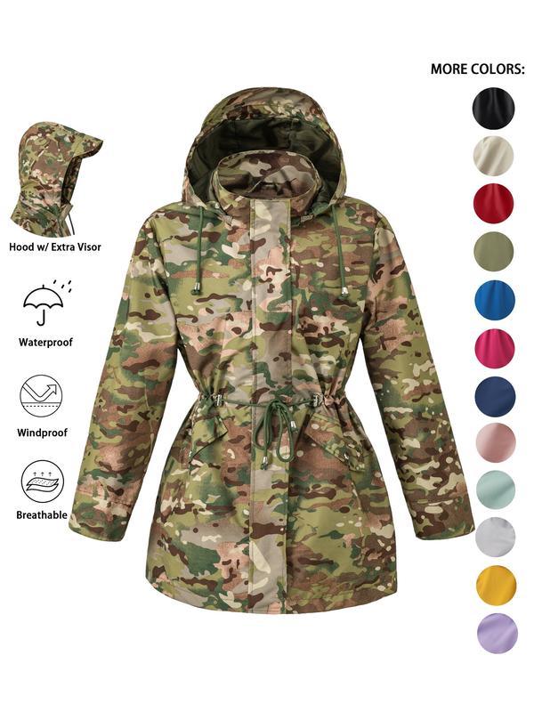 DENA™ - Trench con Cappuccio Leggero per Uscite Casual