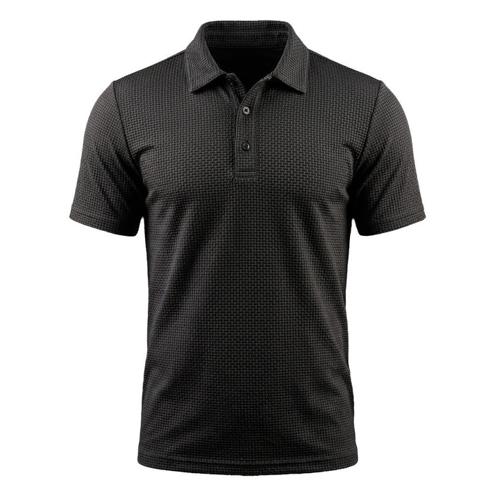 Edward | Elegant Textured Polo Shirt